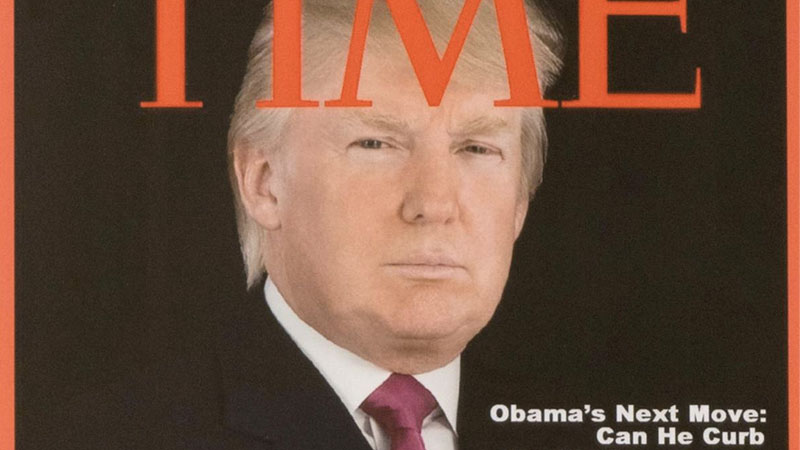 Trump's Fake TIME Cover Meme Template