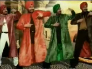 "Tunak Tunak Tun" Dance Meme Template
