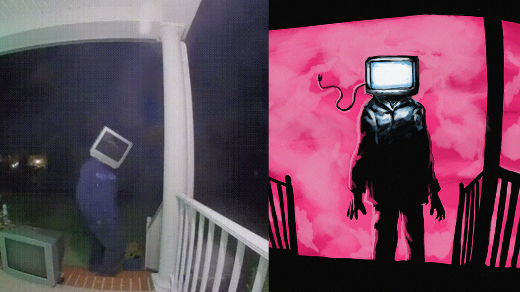 TV Head Meme Template