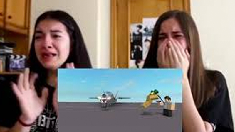 Two Girls Crying Reaction Meme Template