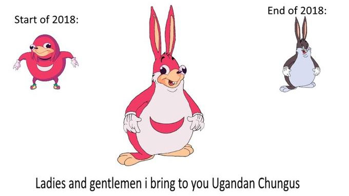 Ugandan Chungus Meme Template