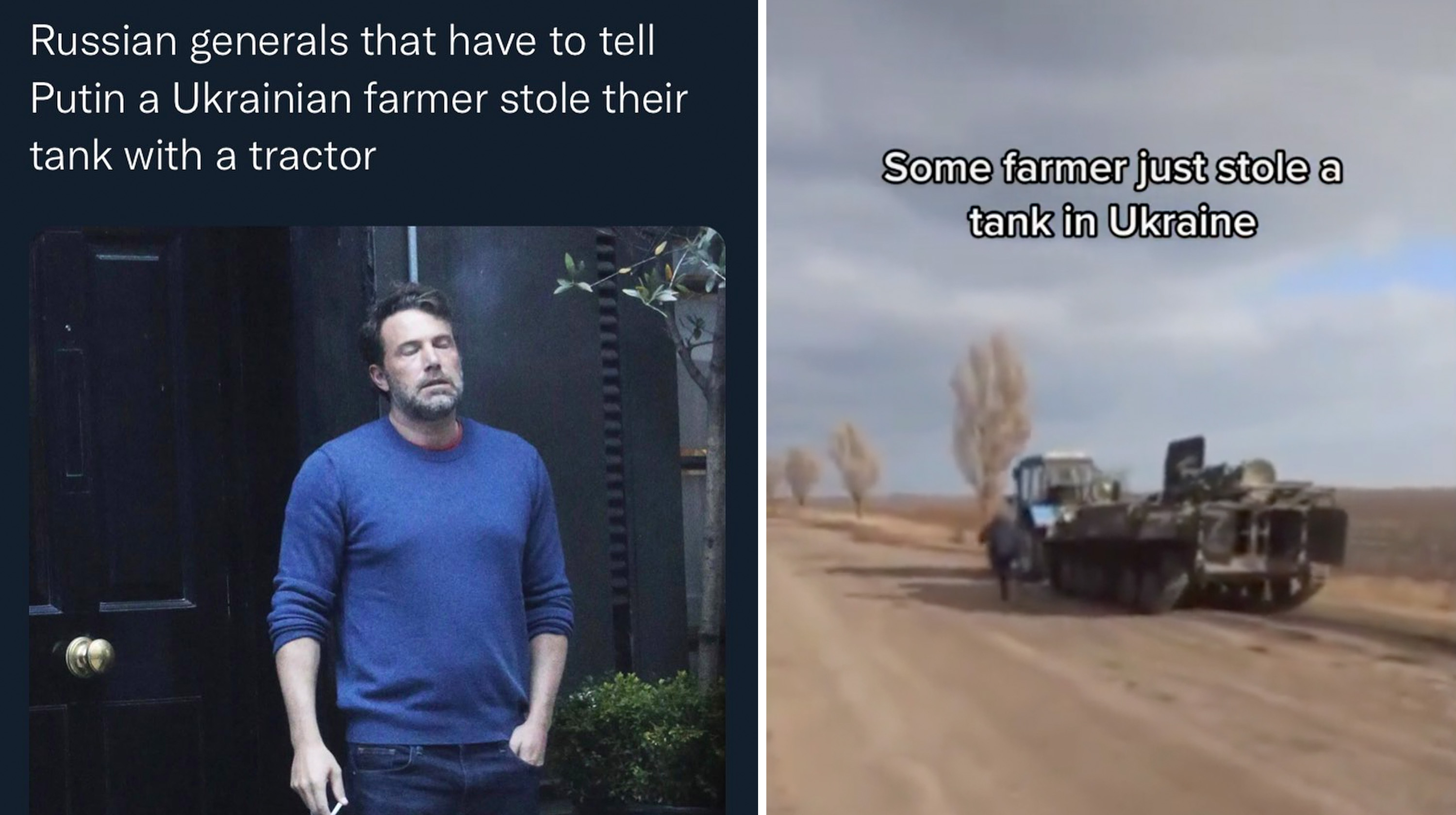 Ukrainian Farmers vs. Russian Army