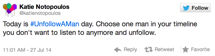 #UnfollowAMan Meme Template