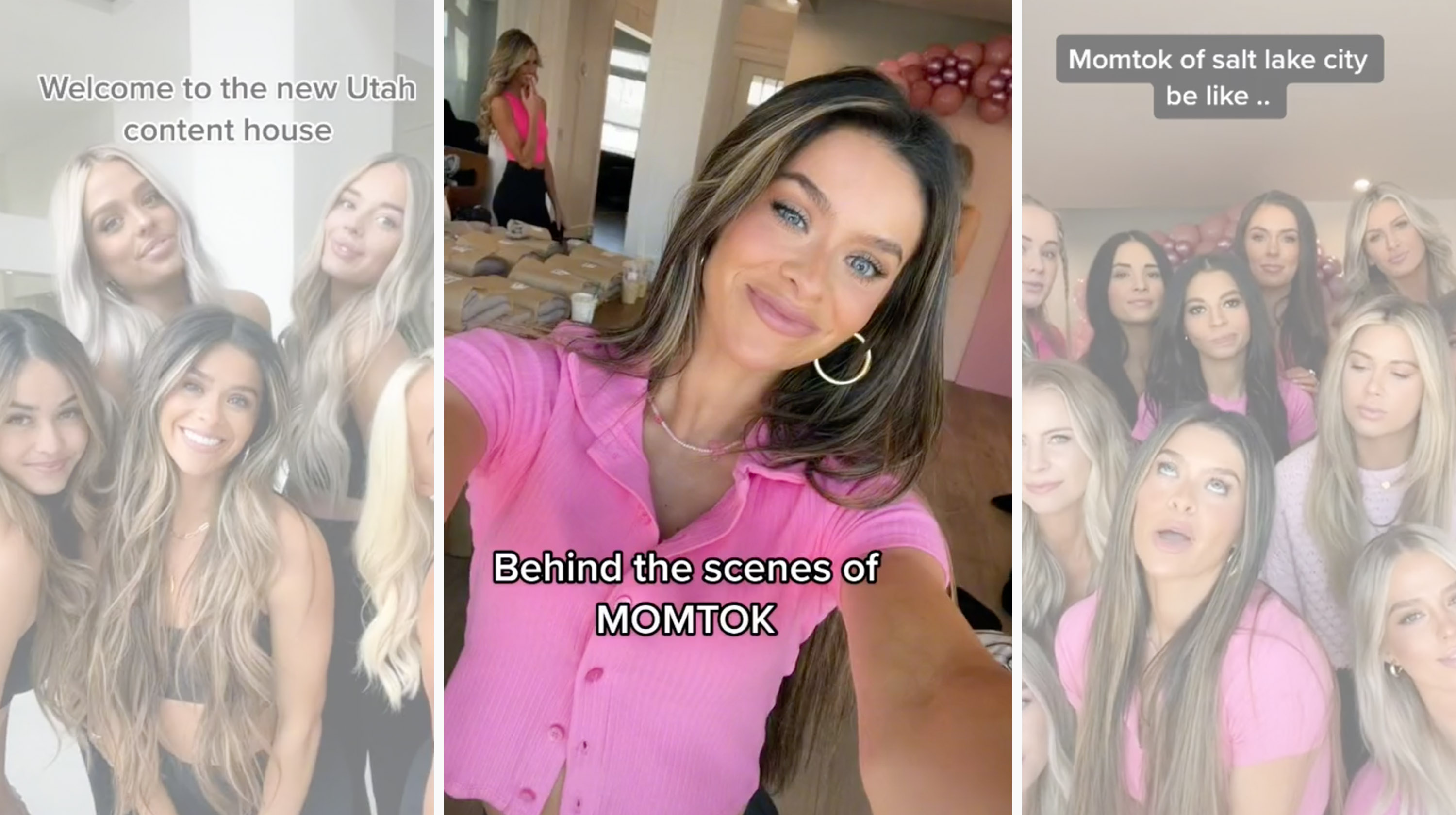 Utah MomTok Meme Template