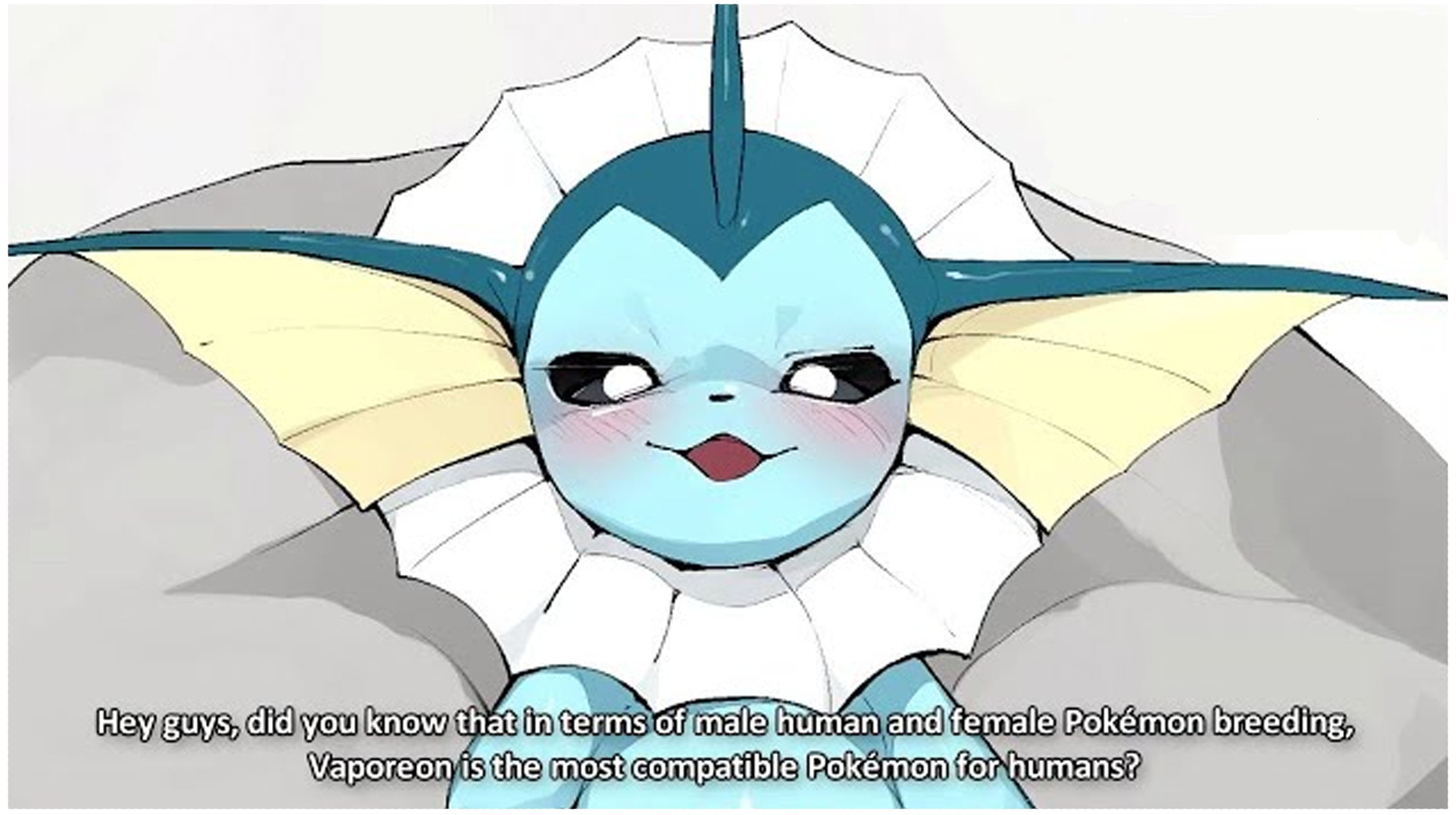 Vaporeon Copypasta Meme Template