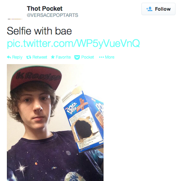 @Versacepoptarts' Hot Pocket Stunt Meme Template