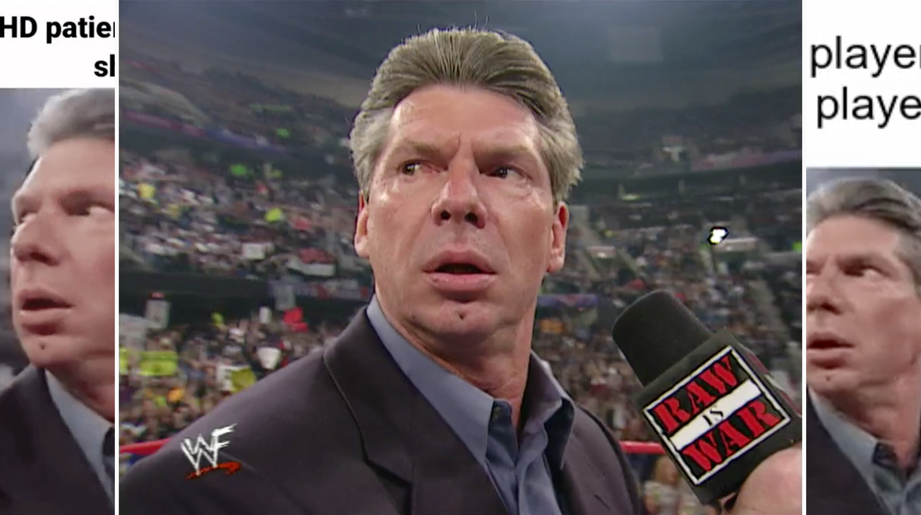Vince McMahon Surprised / X When Y Walks In