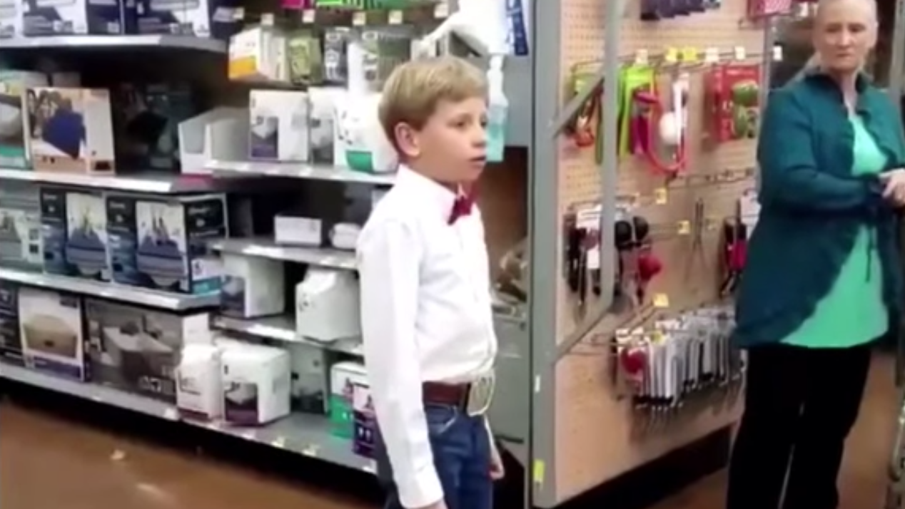 Walmart Yodeling Kid Meme Template