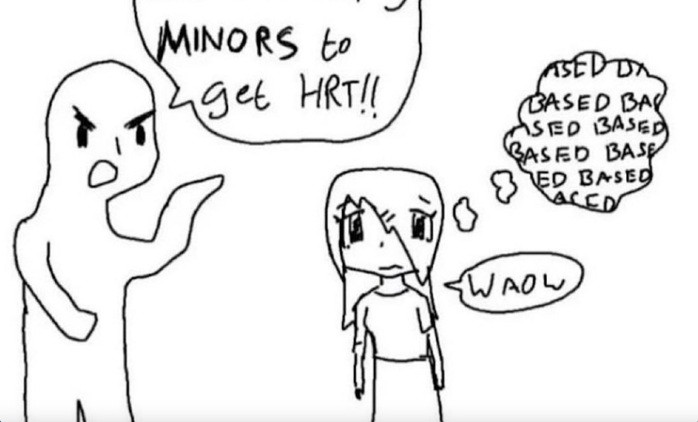 Waow (Based Based Based) Meme Template