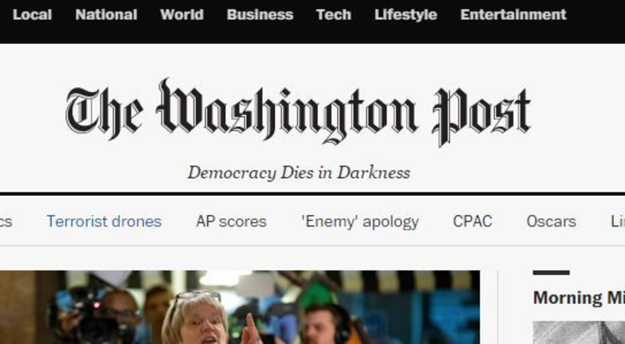 Washington Post Slogan Parodies
