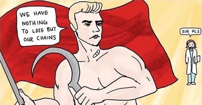 We Have Nothing to Lose but Our Chains Meme Template