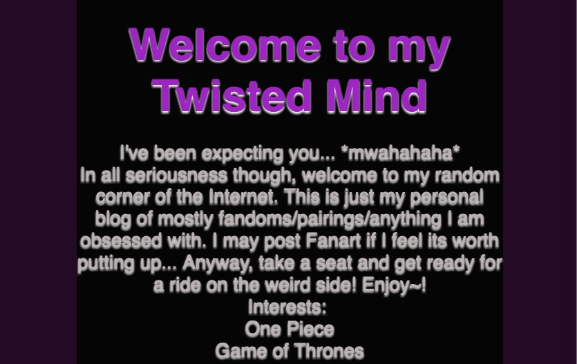 Welcome To My Twisted Mind Meme Template
