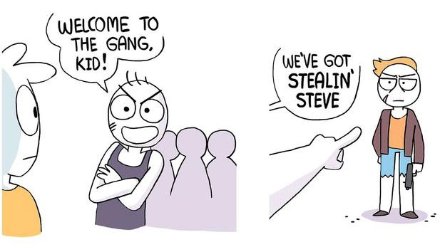 Welcome to the Gang / Crimes Johnson