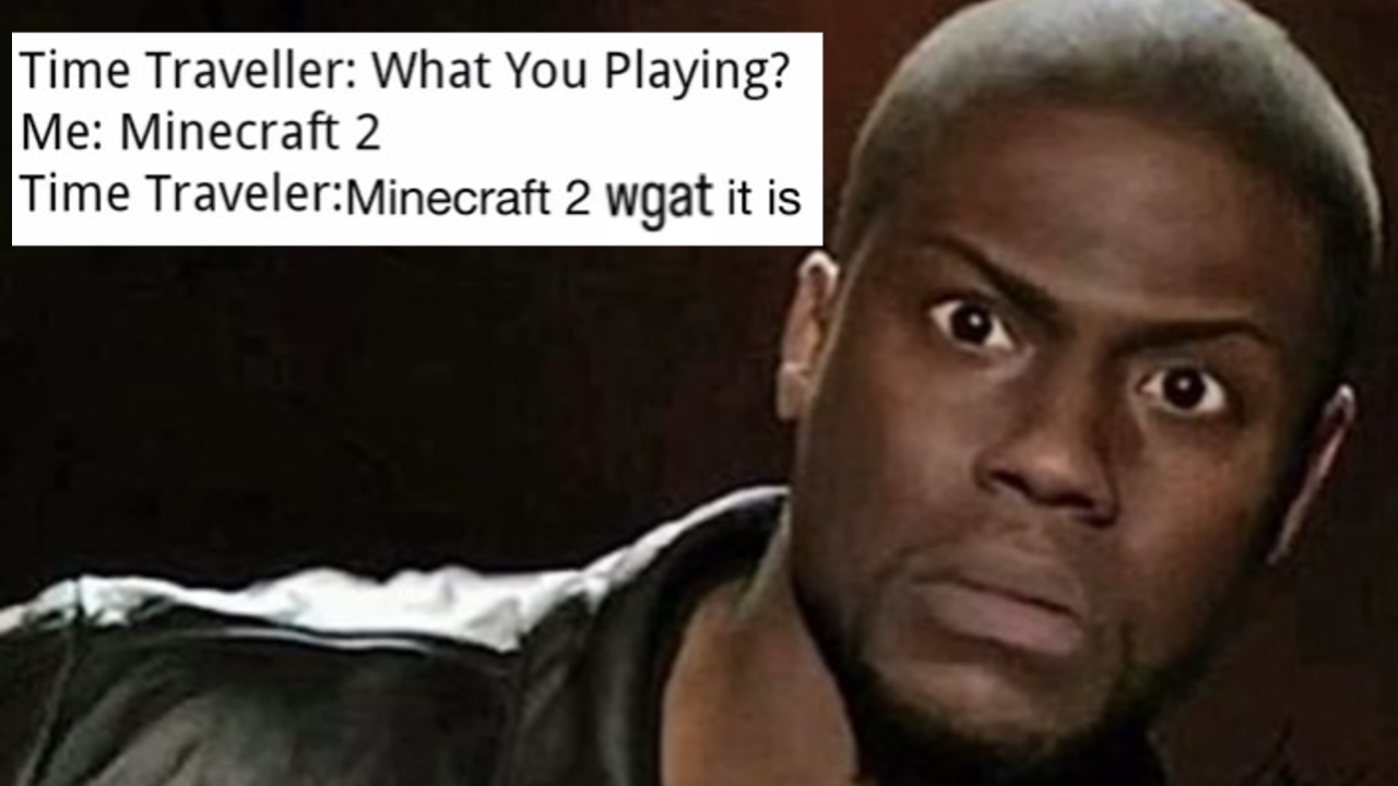 Wgat It Is / Time Traveller What It Is Meme Template