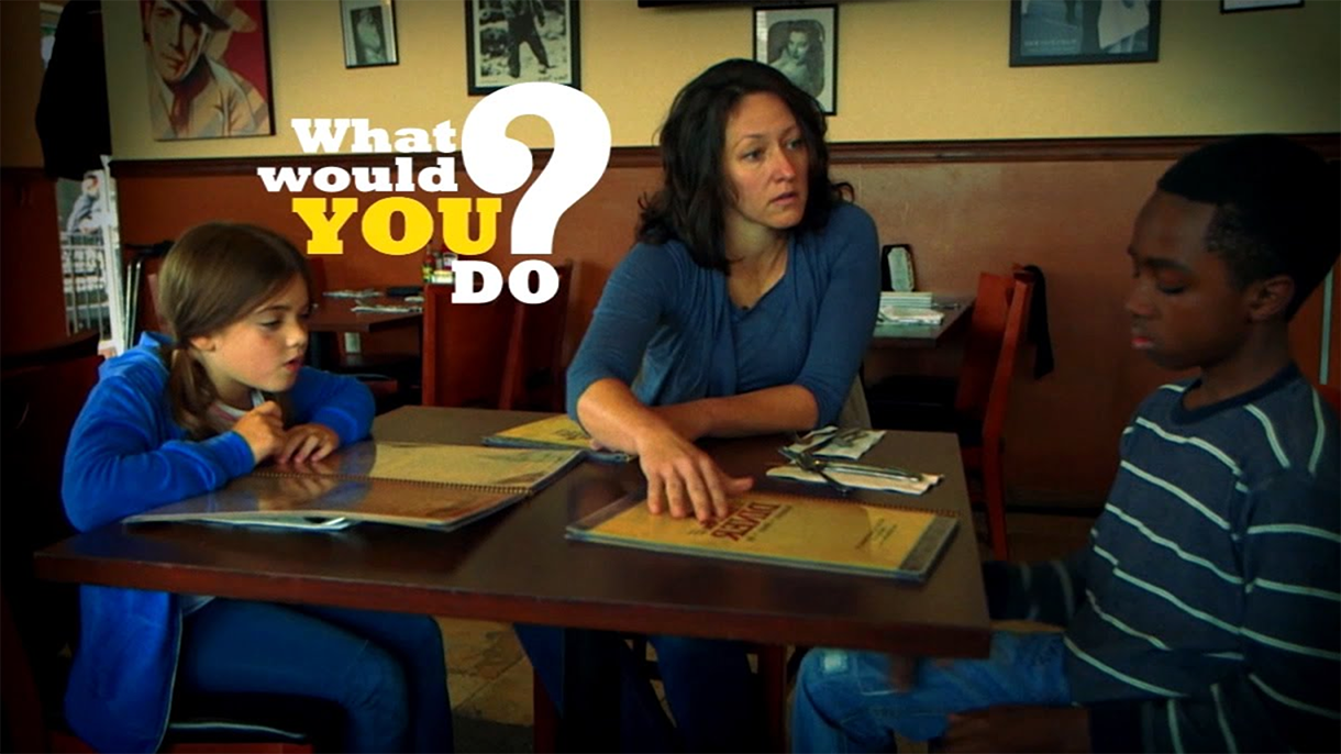 What Would You Do? Meme Template