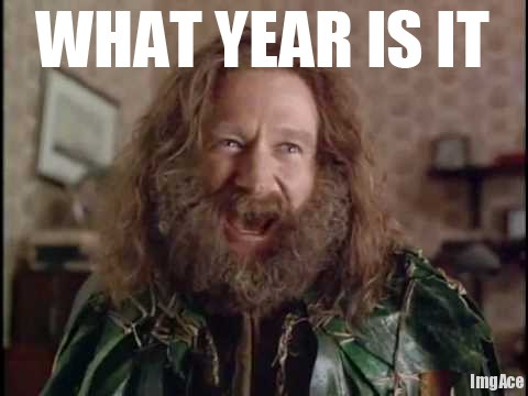 What Year Is It? Meme Template