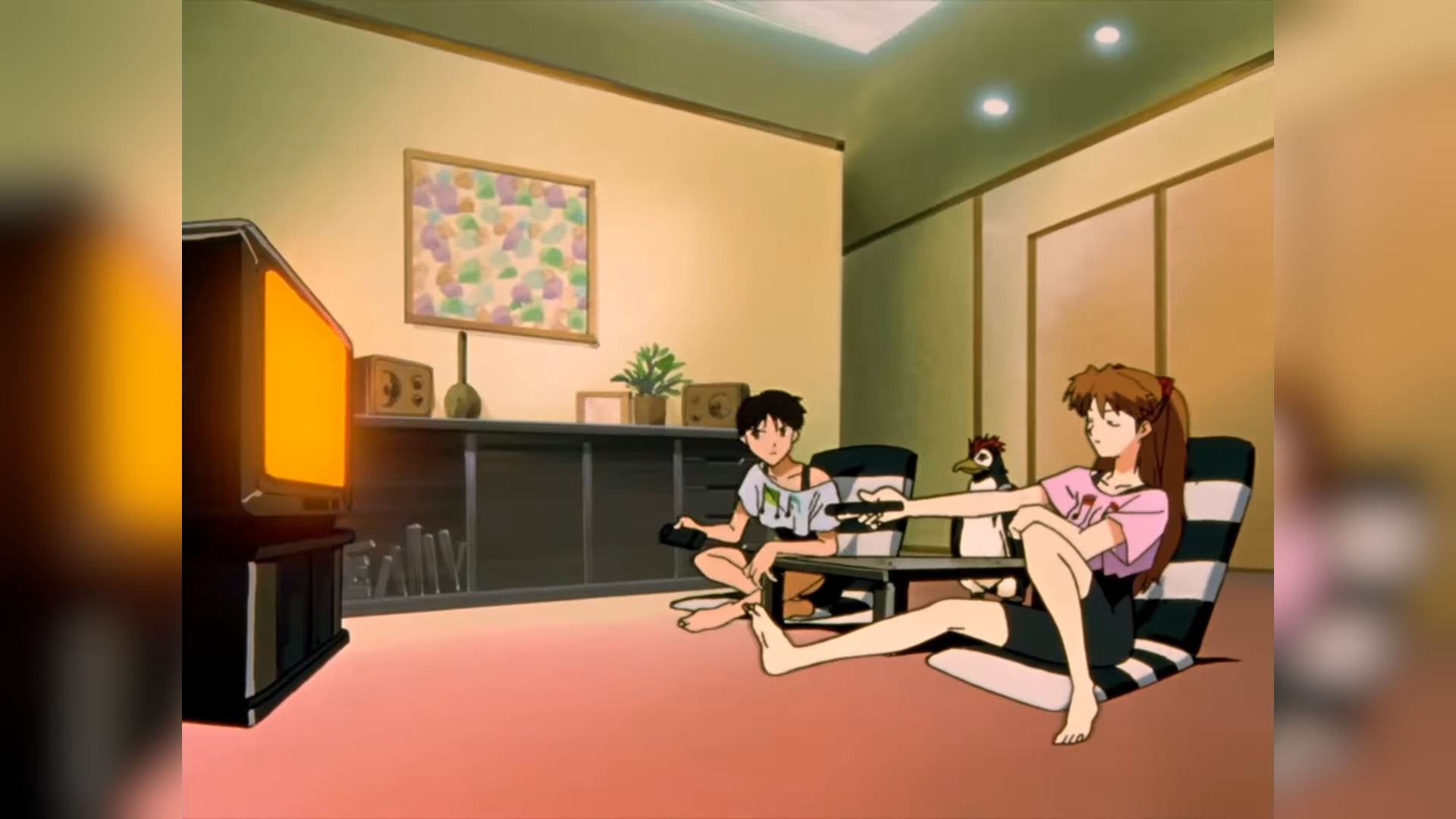 When I Want to Watch Blue But My Bitch Wife Wants to Watch Orange Meme Template