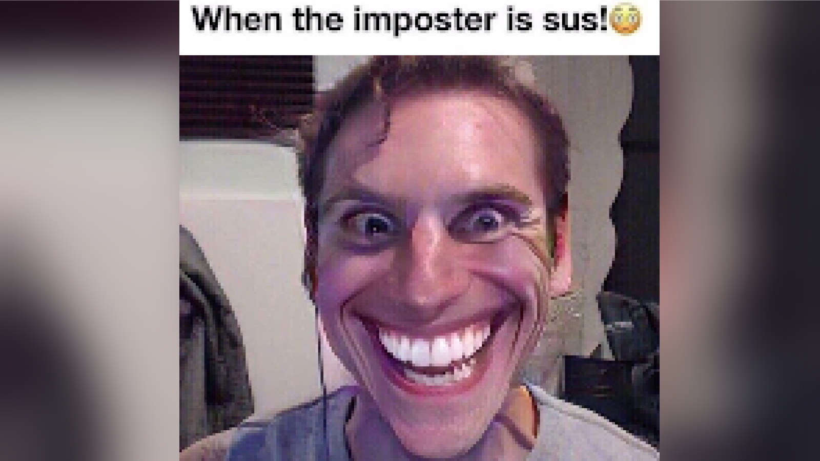 When the Imposter Is Sus / Sus Jerma Meme Template