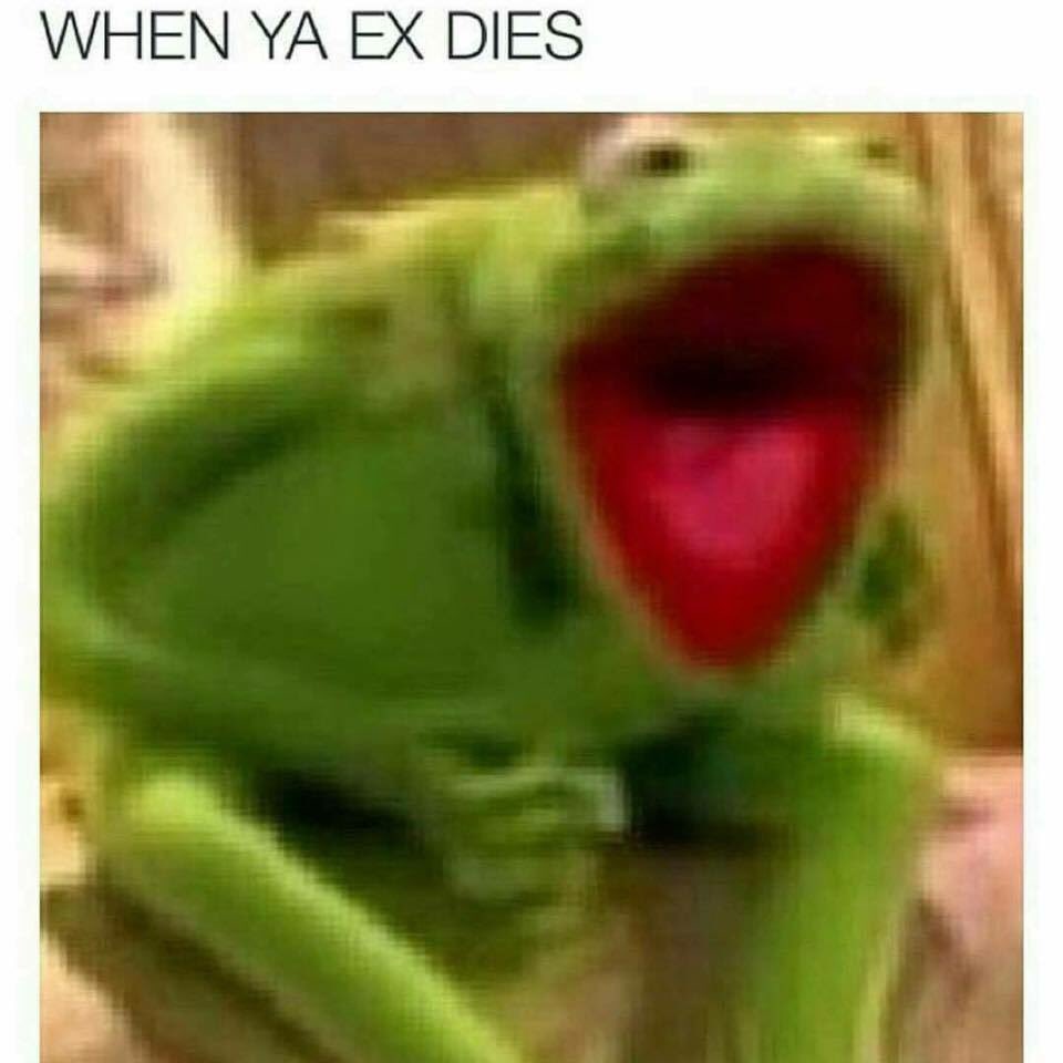 WHEN YA EX DIES