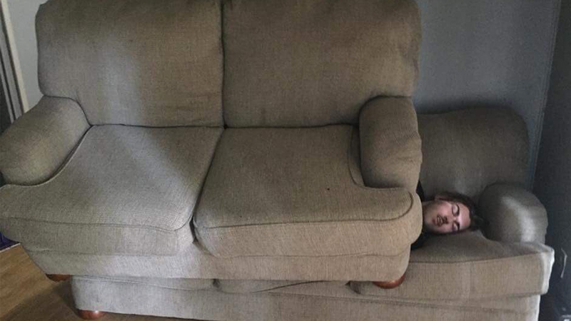 When You're at a Sleepover Meme Template