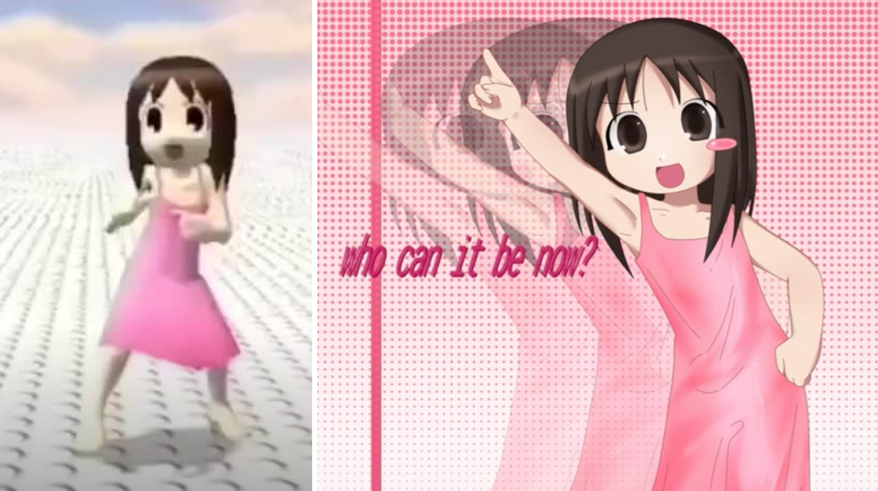 "Who Can It Be Now?" Osaka Meme Template