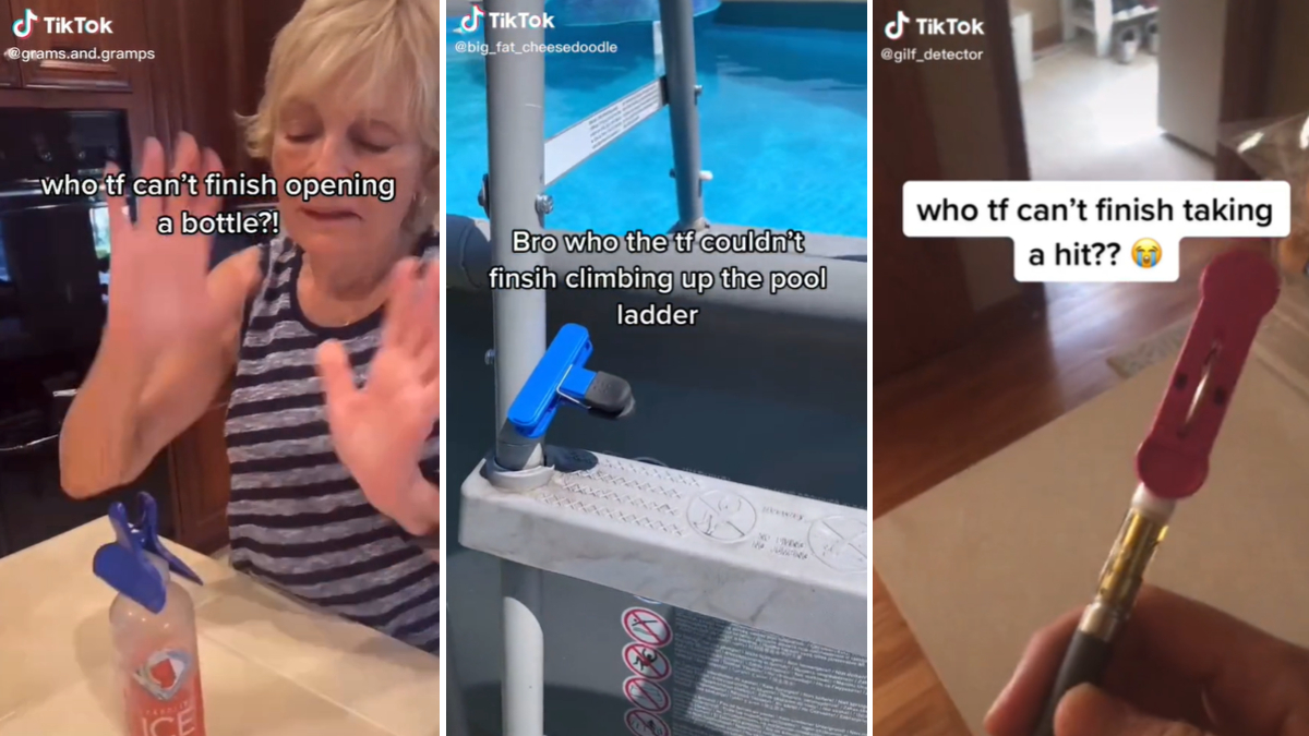 "Who Can't Finish" Chip Clip TikTok Trend Meme Template