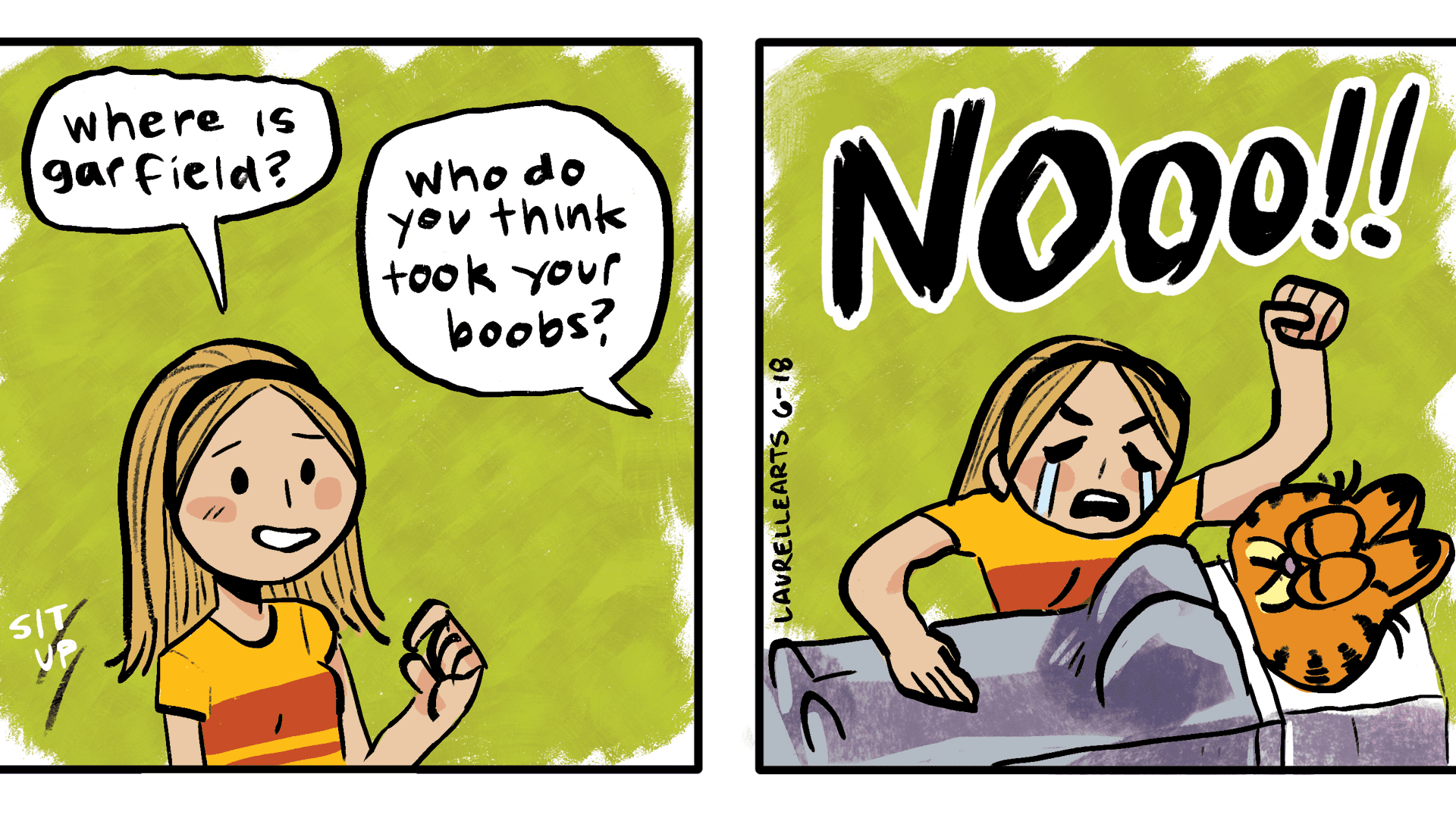 Who Do You Think Took Your Boobs Meme Template