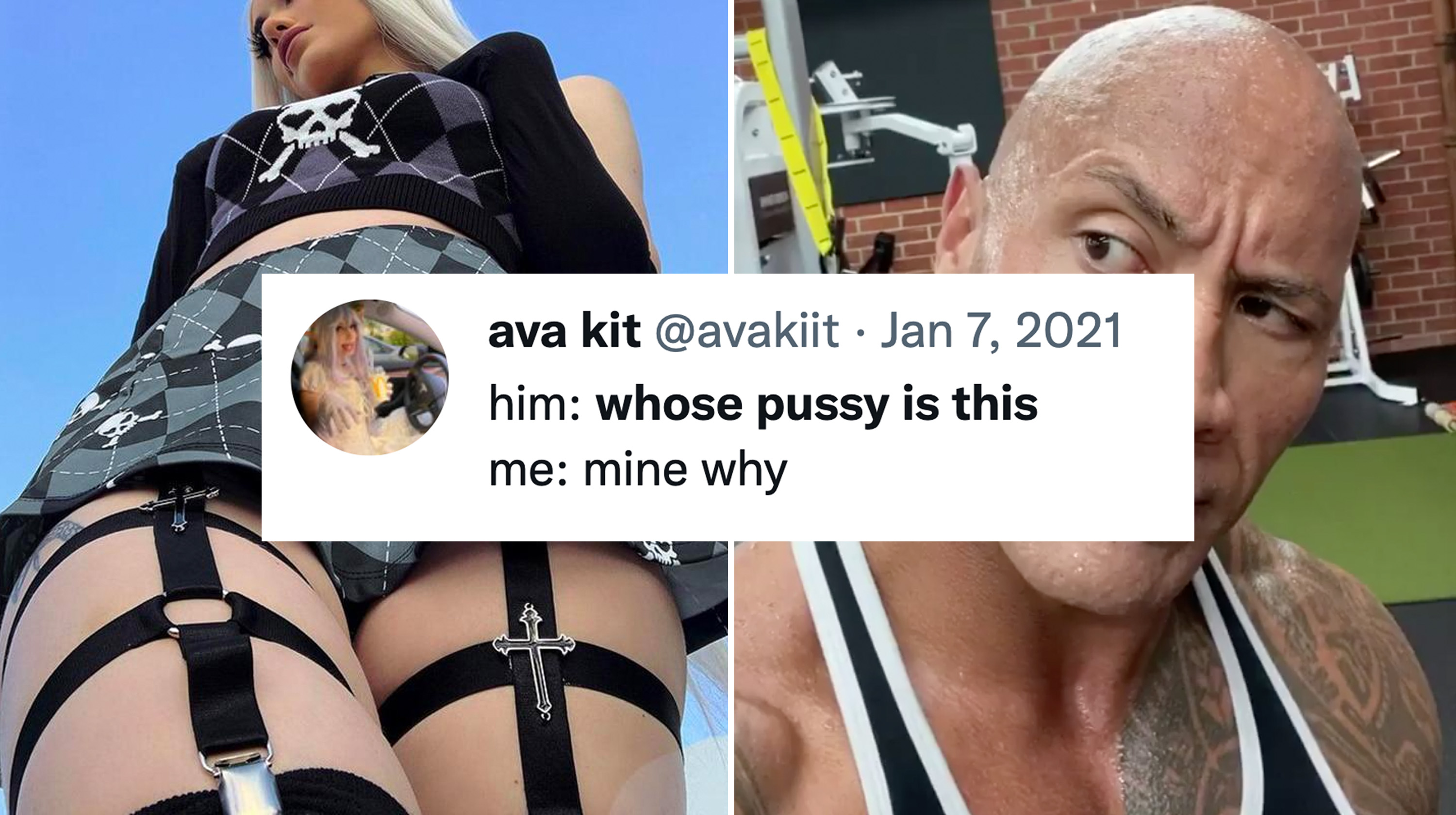 Whose Pussy Is This? Meme Template