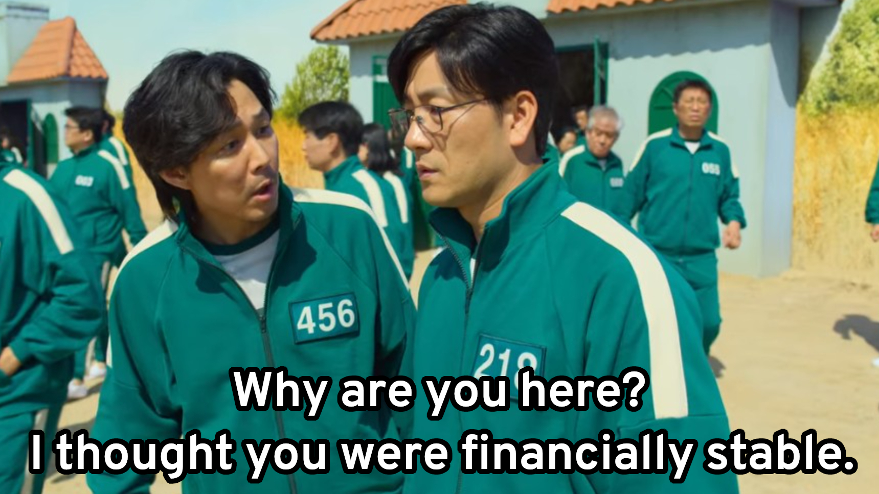 Why Are You Here? I Thought You Were Financially Stable