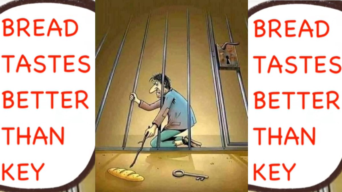 Why Did the Prisoner Choose the Bread Instead Of the Key?
