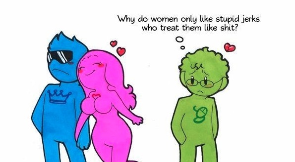 Why Do Women Only Like Stupid Jerks Who Treat Them Like Shit? Meme Template