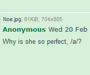 Why Is She So Perfect? Meme Template