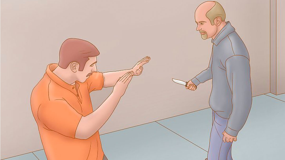 WikiHow Defending Against a Knife Attack