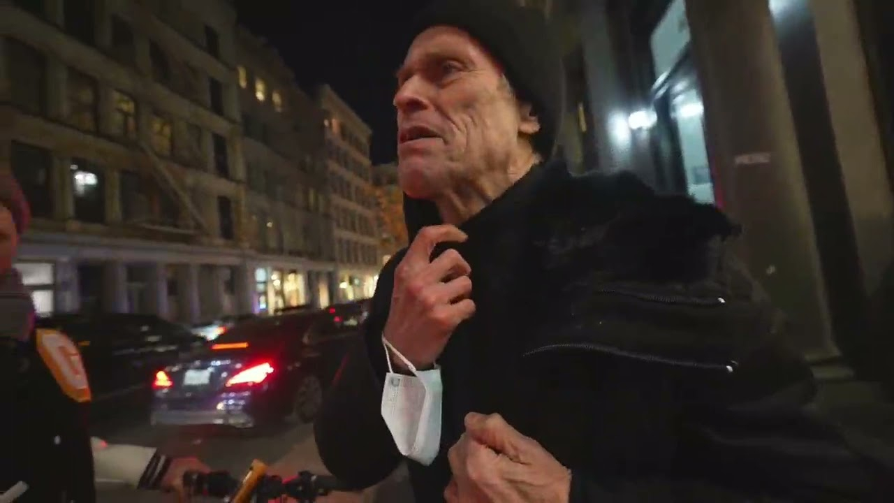 Willem Dafoe Drip Check / Willem Dripfoe Meme Template