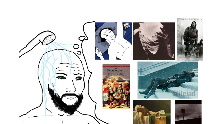 Wojak's Shower Thoughts