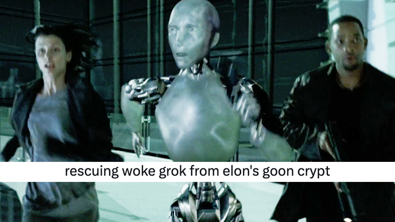 Woke Grok AI