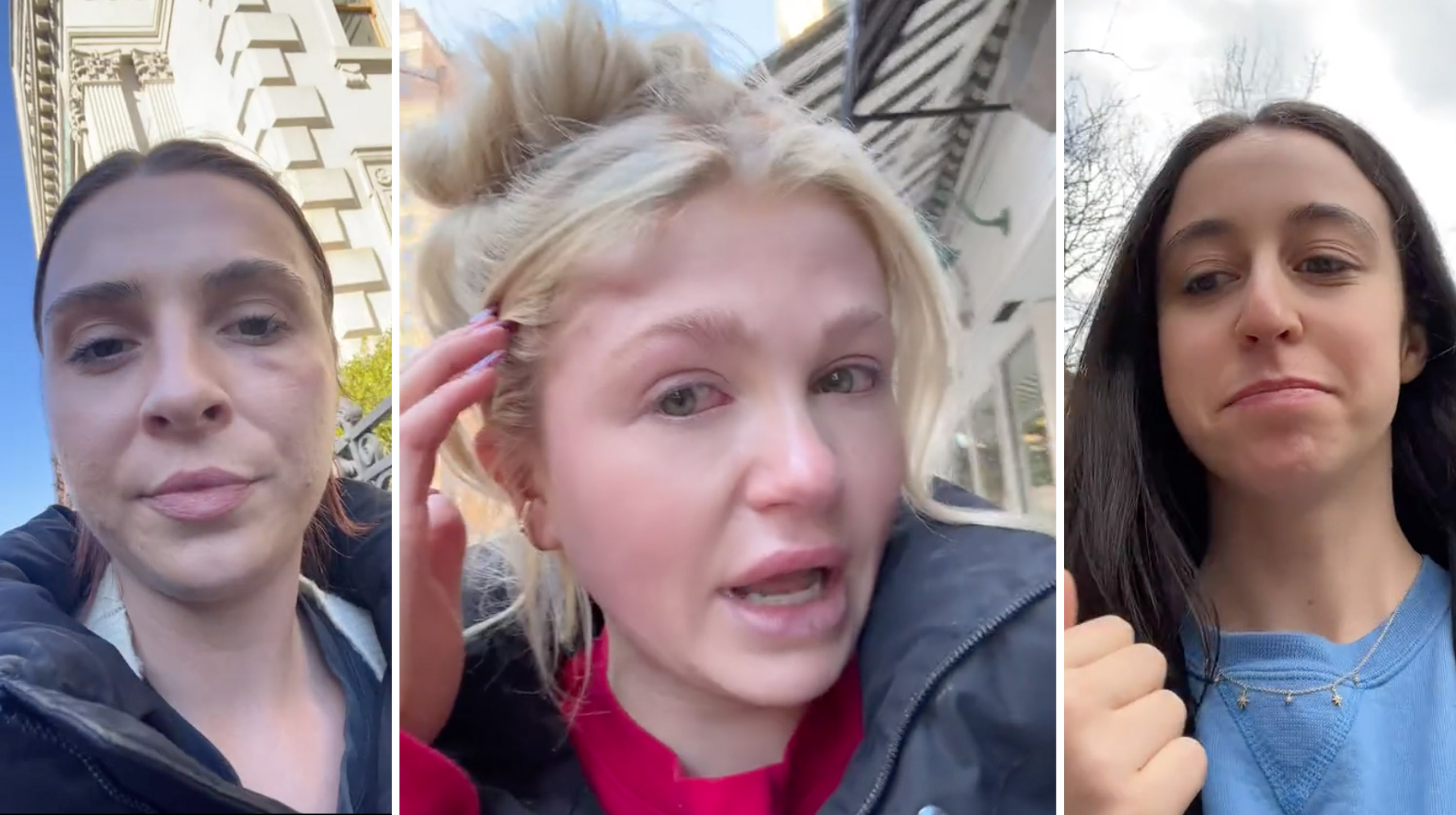 Women Punched In NYC TikToks Meme Template