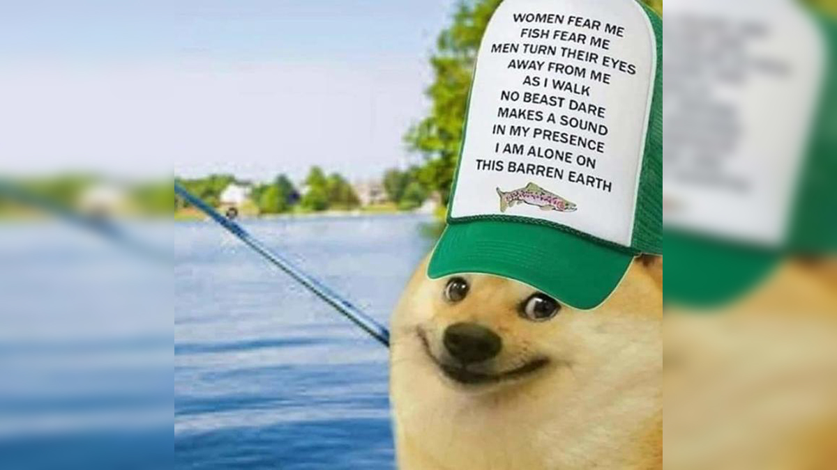 "Women Want Me, Fish Fear Me" Hat Parodies Meme Template