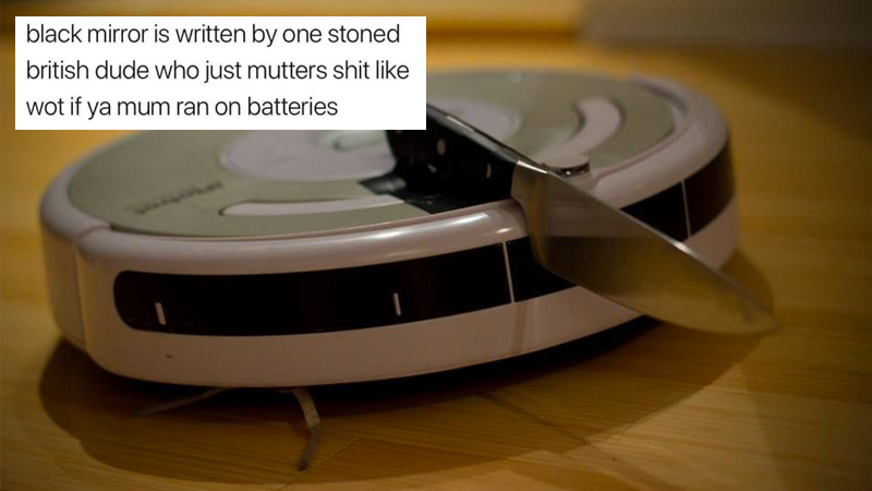 Wot If Ya Mum Ran on Batteries Meme Template