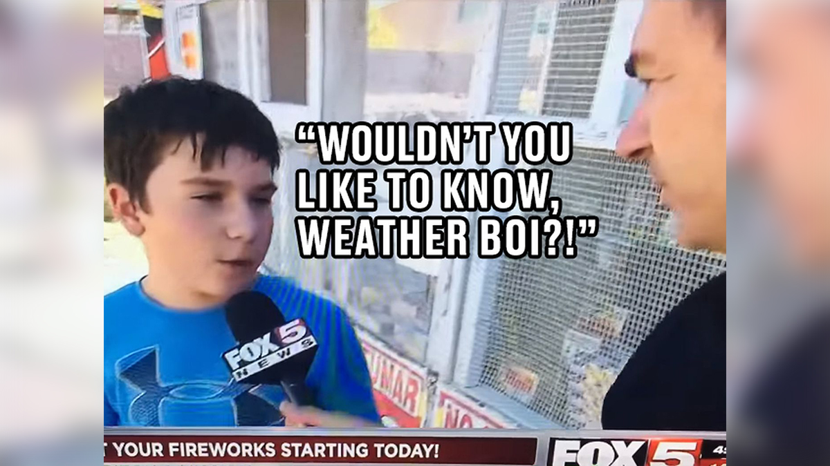 Wouldn't You Like to Know, Weather Boy?