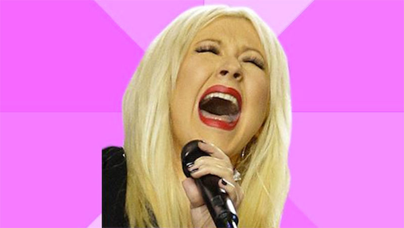 Wrong Lyrics Christina Meme Template