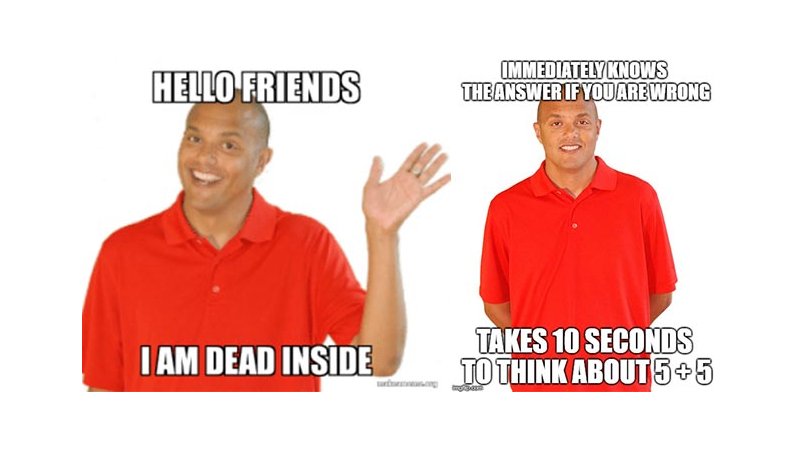 Xtramath Guy / Mr. C / Xtramath Memes Meme Template