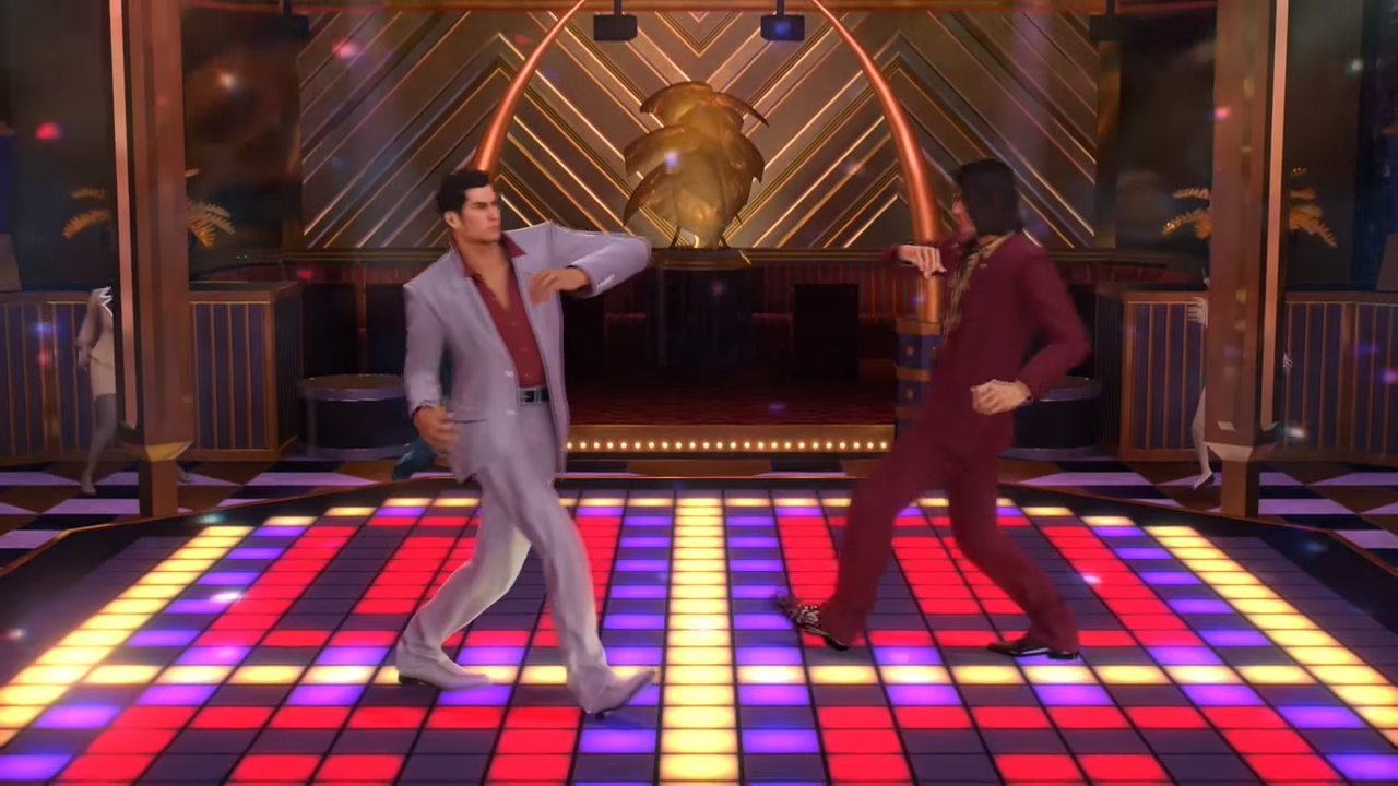 Yakuza Disco Minigame / Friday Night Meme Template