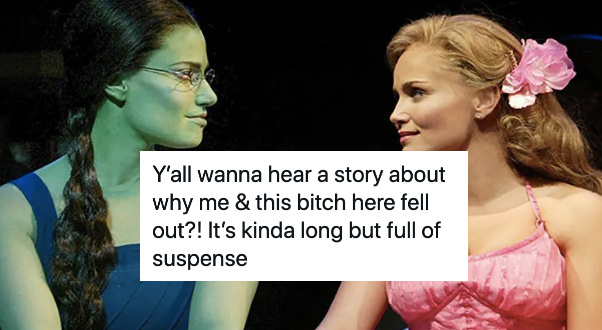 Y’all Wanna Hear A Story About Why Me & This Bitch Here Fell Out?! Meme Template