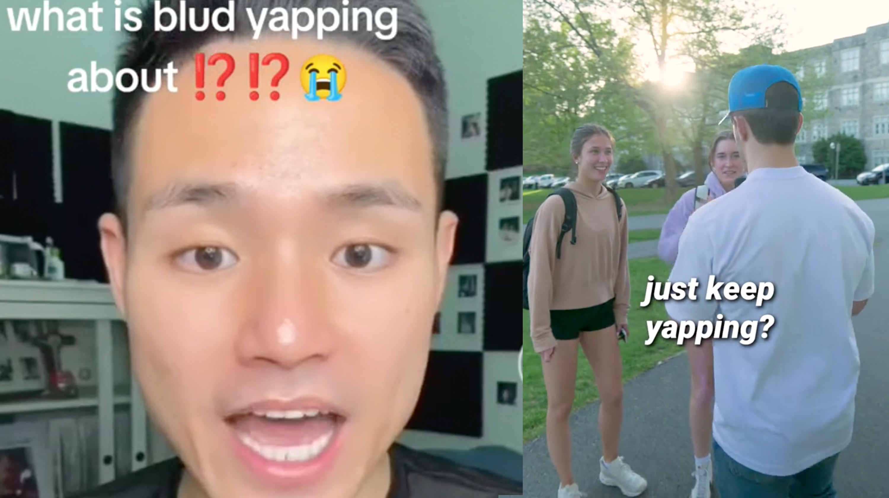 Yap / Yapping / Yapper Meme Template