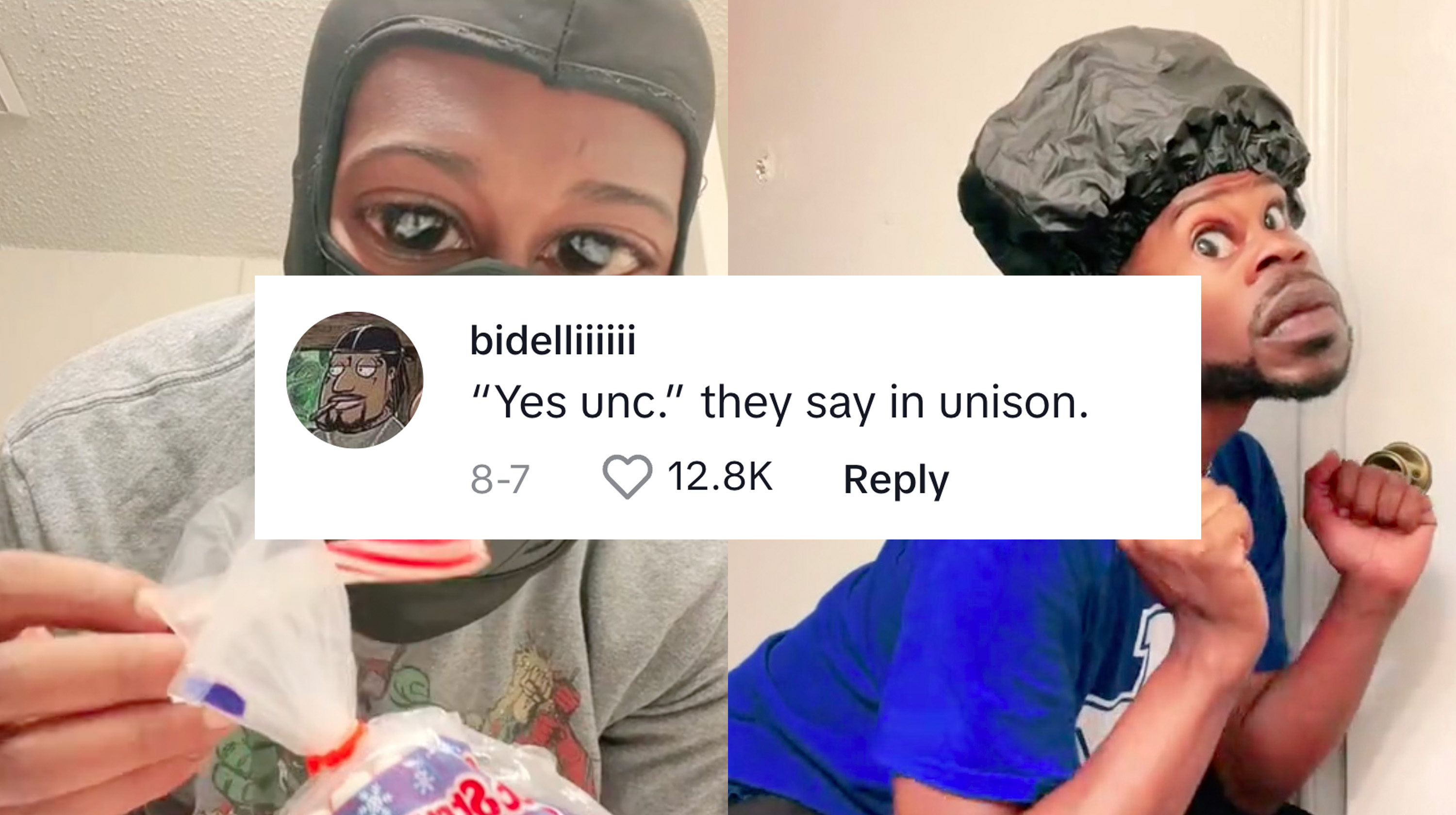 "Yes Unc" They Say In Unison