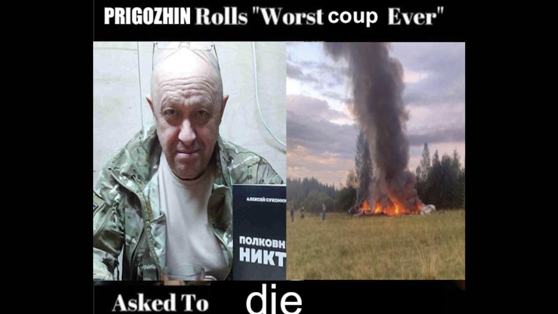 Yevgeny Prigozhin Plane Crash Death