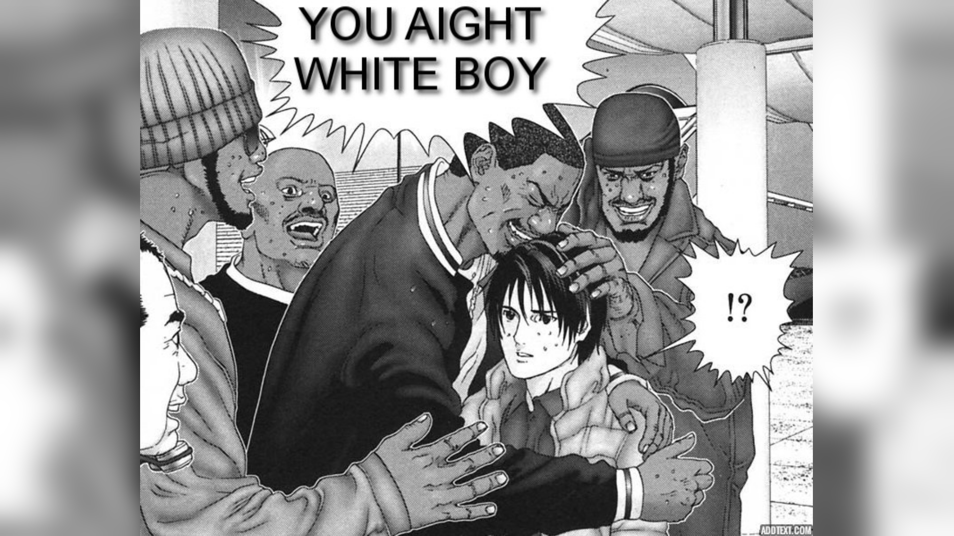 You Aight White Boy Meme Template