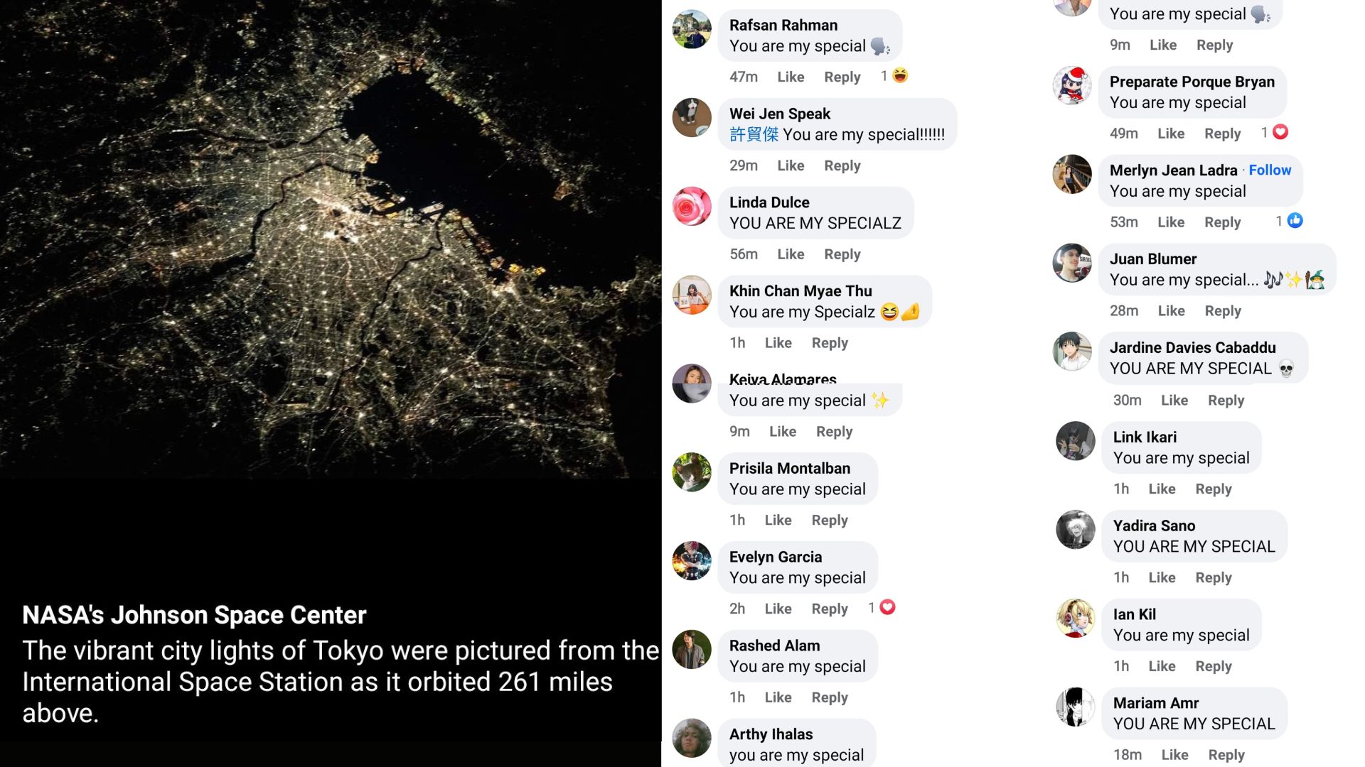 You Are My Special Copypasta Meme Template