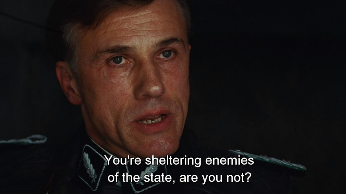 You Are Sheltering Enemies of the State, Are You Not?